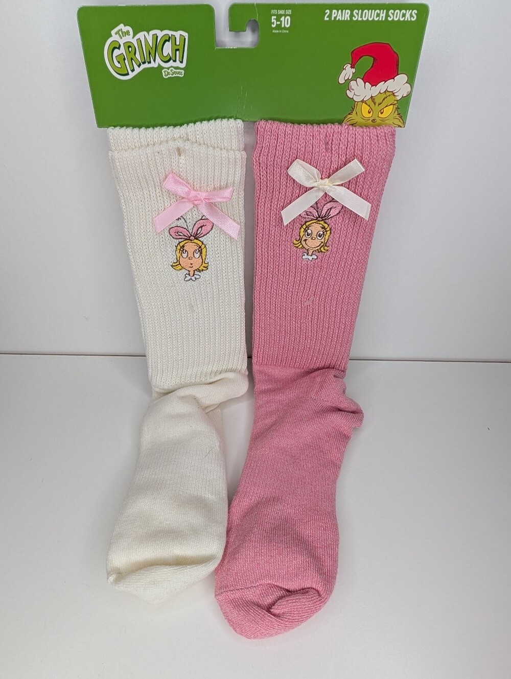 The Grinch Cindy Lou Crew Socks Set